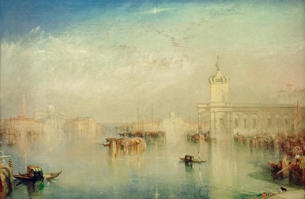 La Dogana, San Giorgio, Citella, dalla Scalinata dell'Eur, 1842 - Tate Britain, Londra